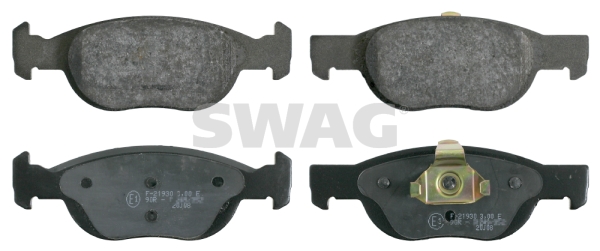 Sada brzdových platničiek kotúčovej brzdy SWAG